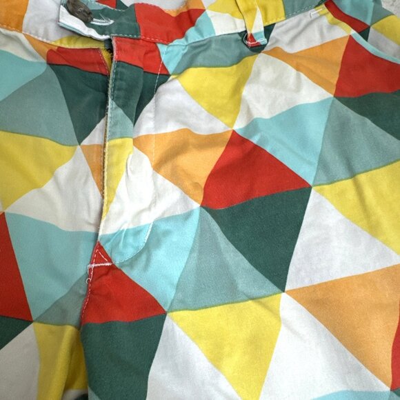 Loudmouth Mens Geometric Patterned Shorts  Size 31 - Picture 2 of 12